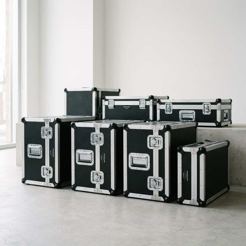 Premium flight cases manufactured in UAE